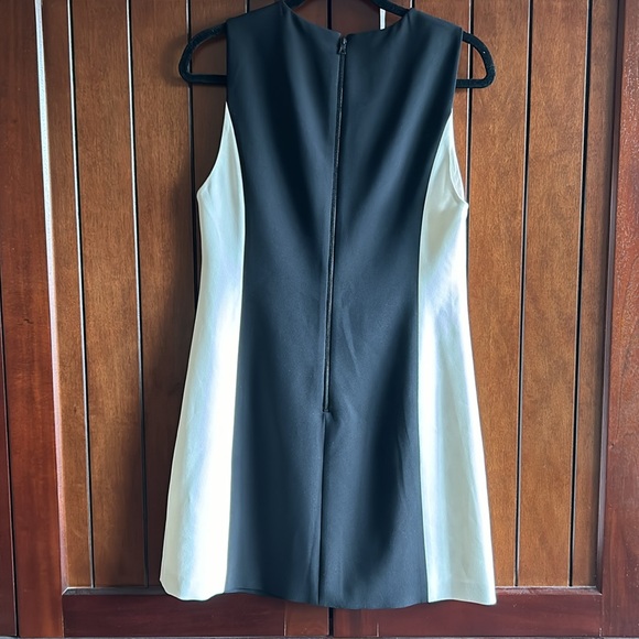 Alice+Olivia black and white mini dress size 6 - Picture 7 of 17